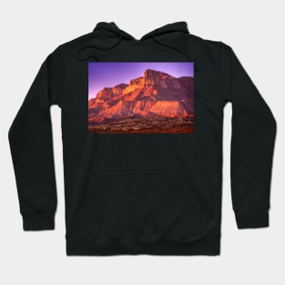 Guadalupe Peak Sunset- Guadalupe Mountains National Park Hoodie